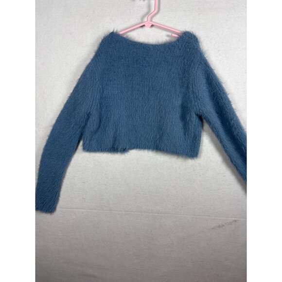Zara Fluffy Open Front Cardigan Sweater Eur S / Usa S / Mex 26 Made In China - Picture 8 of 9